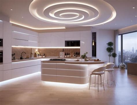 Modern Kitchen Ceiling Designs Ideas 2024-25: Elevate Your Culinary Space - Home Glow