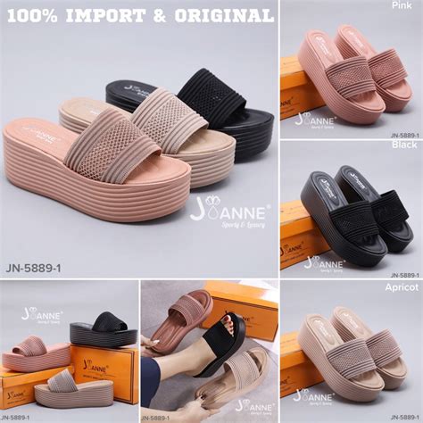 Jual Restock Original Joanne Wedges Sandals Sepatu Wanita Jn