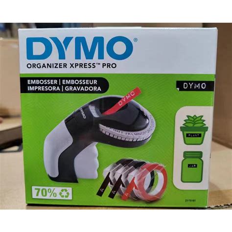 With 3 Tape Dymo 12965 Manual Labeller Typewriter Dymo Organizer