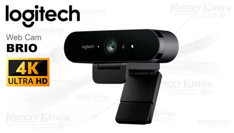 Camara Webcam Logitech Brio 4k Ultra Hd Pro Memory Kings Lo Mejor En Equipos De Computo Y