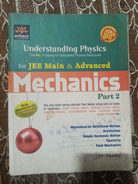 Buy Understanding Physics Mechanics Vol 1 By DC Pandey BookFlow