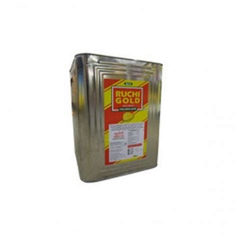 Ruchi Refined Oil Palmolein Gold 15 Lt Tin