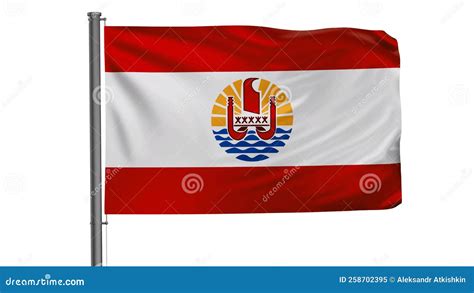 French Polynesia Flag Stock Video Video Of Cycle Flag 258702395