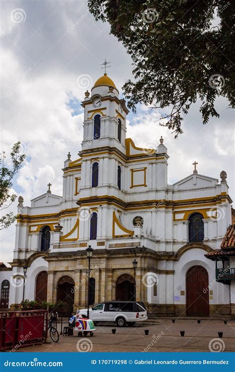 Church Funza Cundinamarca Editorial Stock Photo Image Of Colonial