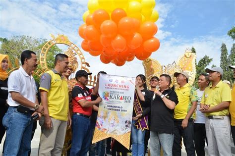 Wagub Canangkan Gorontalo Karnaval Karawo Berita Gorontalo