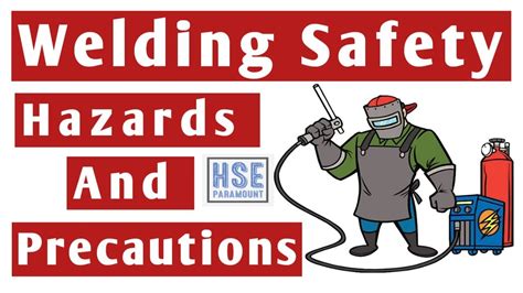 Welding Safety Welding Hazards And Their Control Measures In Hindi