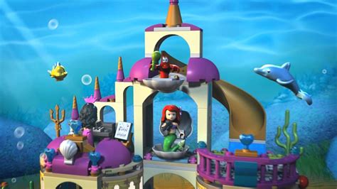 Lego Disney Princess Ariels Underwater Palace 40163 Youtube