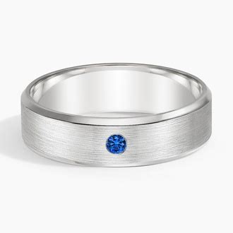 Men's Sapphire Wedding Bands