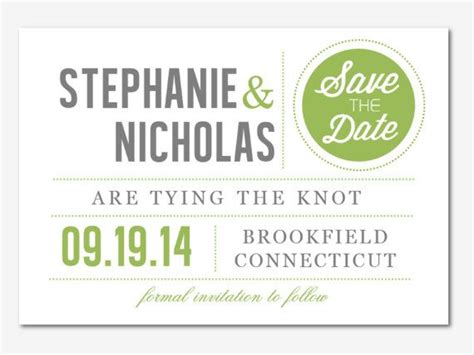 Save The Date Template Word