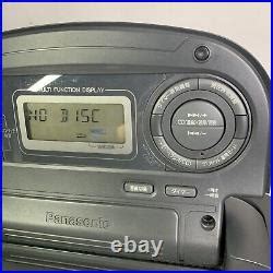 Vintage Uber Rare Panasonic Rx Ed Radio Double Cassette Recorder Cd