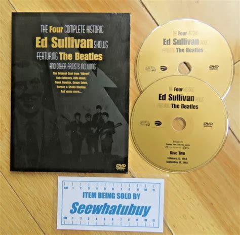 The Beatles The Complete Ed Sullivan Shows Starring The Beatles Dvd