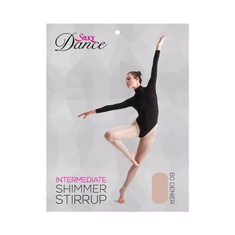 Toast Shimmer Stirrup Dance Tights Adults Silky Dance