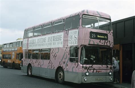 The Transport Library Ribble Leyland AN68 1384 NRN384P At Wigan Bus