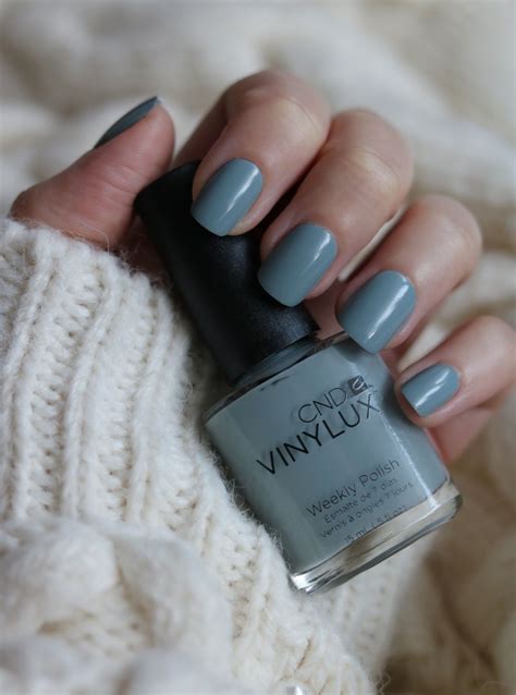 Cnd Vinylux Weekly Polish Glacial Illusion Collection Mystic Slate Cnd Vinylux Weekly Polish