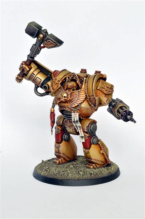 Showcase Legio Custodes Contemptor Dreadnought Conversion Tale Of Painters