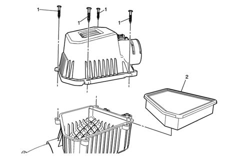 Chevrolet Equinox Service Manual Air Cleaner Element Replacement Intake And Forced Induction