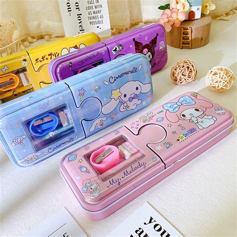 Jual Dealshop Kotak Pensil Sanrio Bening Tingkat Kotak Pensil