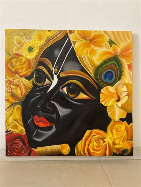 a painting of a woman's face surrounded by flowers