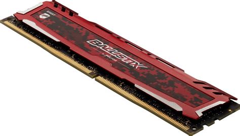 Crucial Ballistix Sport LT Red 16GB 2x8GB 3200Mhz PC4 25600 CL16