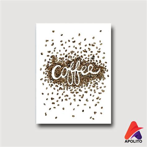 Jual Hiasan Dinding Kopi Walldecore Pajangan Poster Kayu Hiasan Dinding