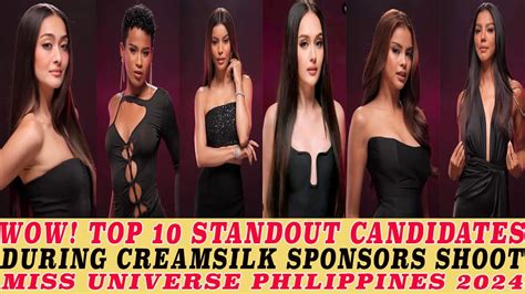 WOW TOP 10 STANDOUT CANDIDATES DURING CREAMSILK SPONSORS SHOOT MISS