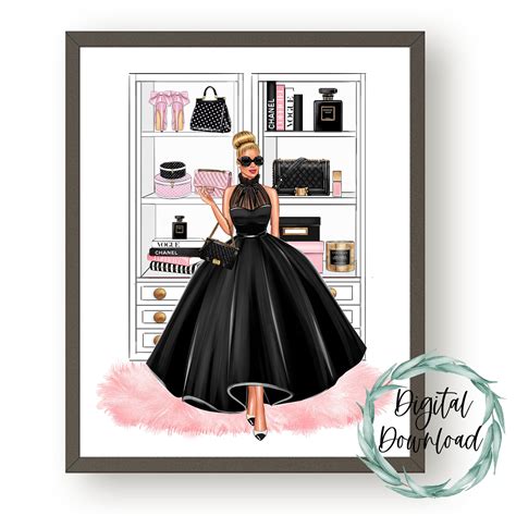 Printable Fashion Wall Art