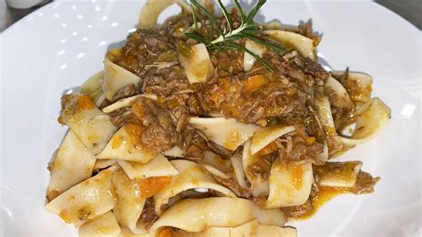 PAPPARDELLE AL RAGU BIANCO DI CINGHIALE YouTube