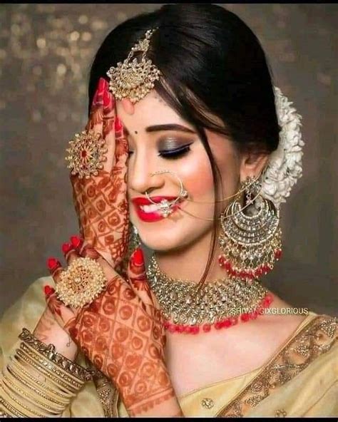 Pin By Aidan Shah On Photo Poses Bridal Makeup Images Indian Bride