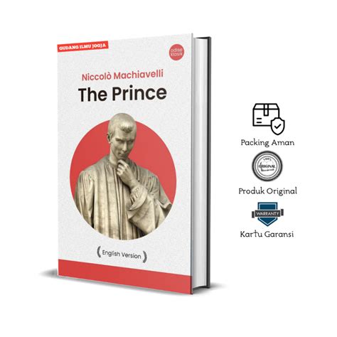 Jual The Prince English Version Niccolo Machiavelli Original Shopee Indonesia