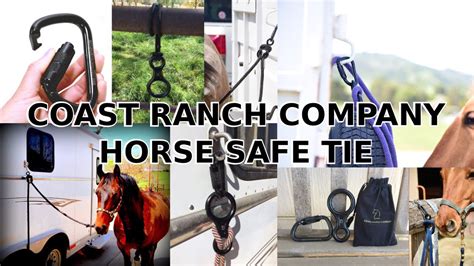 Horse Safe Tie Demo And Use Examples Youtube