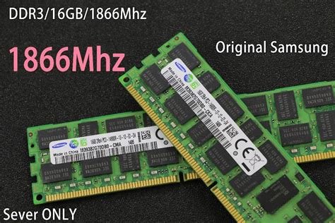 Original Samsung Server RAM 8GB 16GB DDR3 1866Mhz 8G 16G 1866 REG ECC