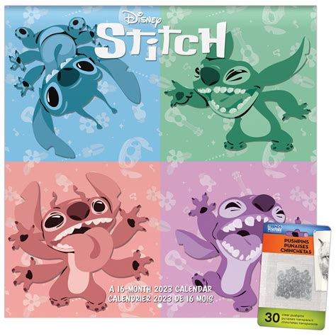 Trends International 2023 Disney Lilo And Stitch Bilingual French Wall