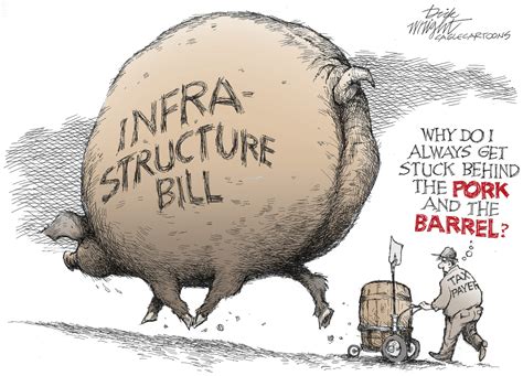 Editorial Cartoon: Infrastructure Pork Barrel - The Independent ...