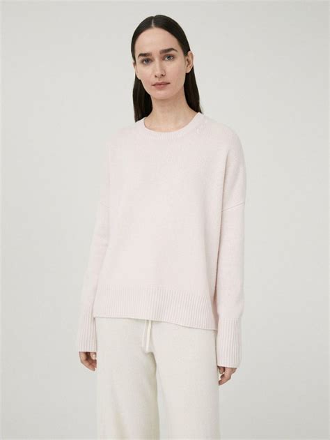 Women Lisa Yang Sweaters The Mila Sweater Soft Pink Lisabutiko