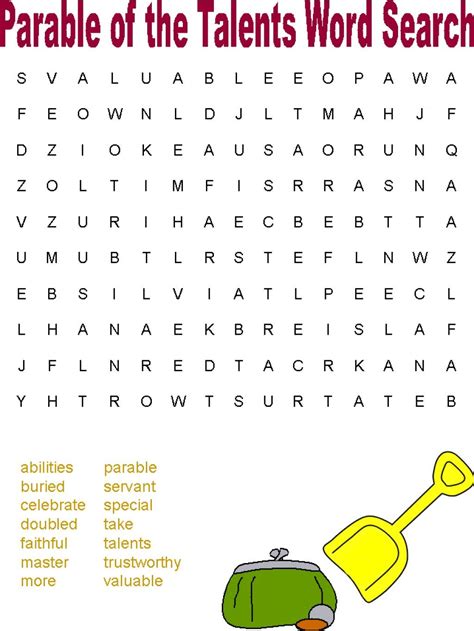 Online Bible Word Search Printables On Ts Of Holy Spirit Mary