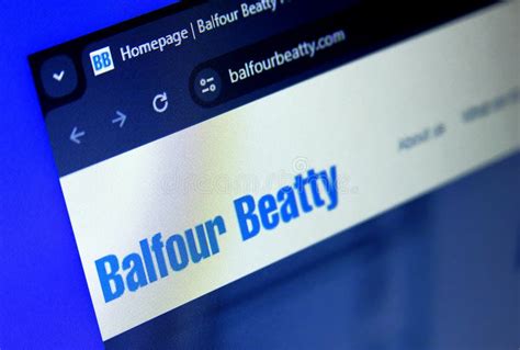 Balfour Beatty Company Logo Editorial Stock Photo Image Of Beatty