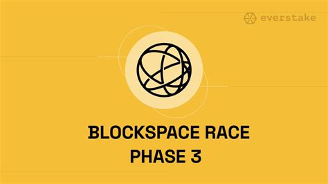 Anna Everstake On Twitter Celestiaorg S Blockspace Race