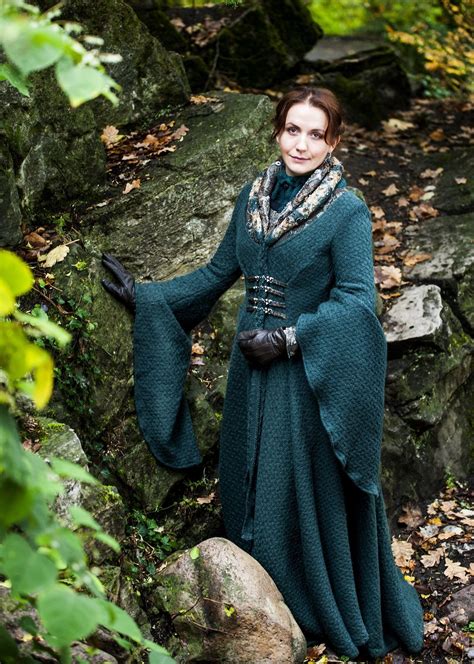 Lady Catelyn Tully Stark Garment Game Of Thrones Cosplay Medieval