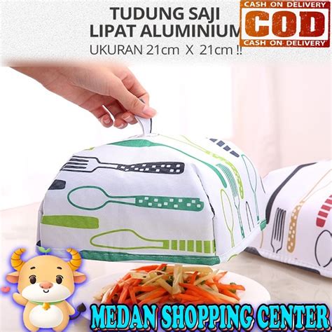 Jual MSC Tudung Saji Penutup Makanan Tudung Saji Lipat Alumunium Foil