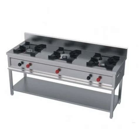 Saimex Stainless Steel Chinese Gas Range No Of Burners Burner At Rs