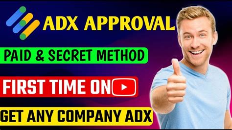 Google Adx Ma Account Approval Secret Method Get Free Adx Approval