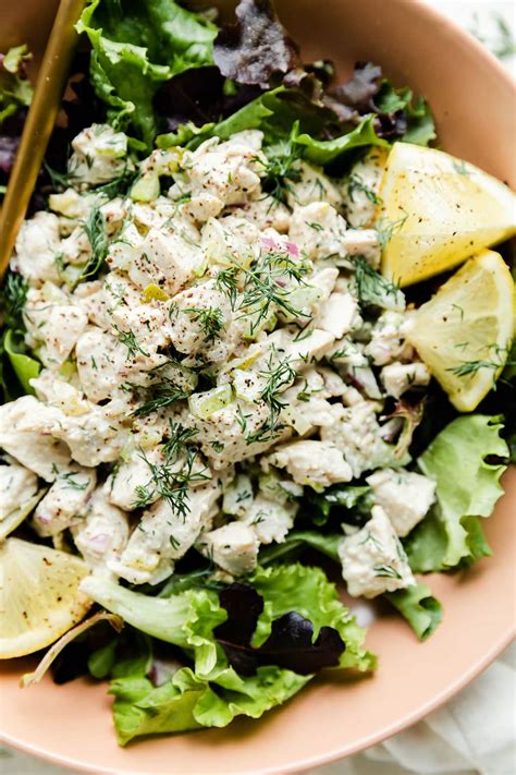 Easy Dill Pickle Chicken Salad The Real Food Dietitians