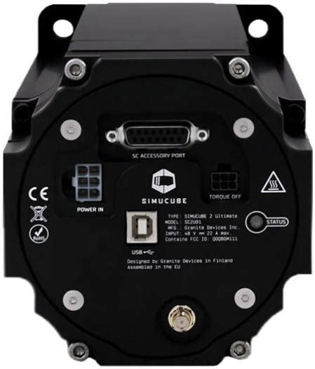 Simucube Ultimate Direct Drive Force Feedback Wheel Base Nm Max