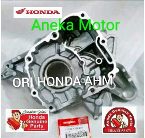 Jual Crankcase Kanan Blok Kanan Blok Tap Oli Honda Vario 110 Karbu