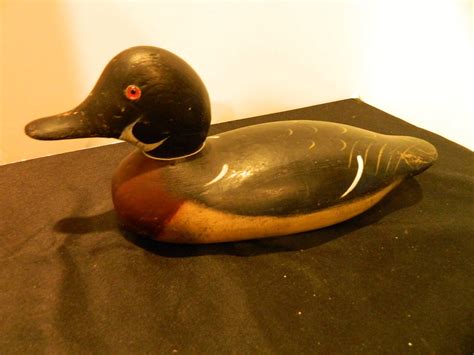 Sold Price Rare Mason Wood Duck Drake Decoy Invalid Date Edt