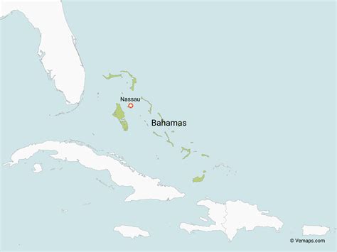 Map Of Bahamas With Neighbouring Countries Free Vector Maps 46 Off