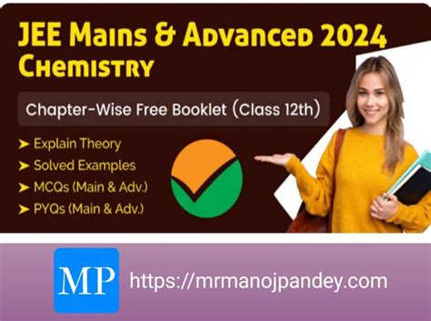 Jee Main And Advanced Chemistry Chapter Wise Pyqs Pdf Download Class