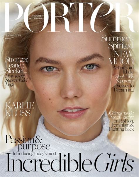 Карли Клосс для Porter Magazine