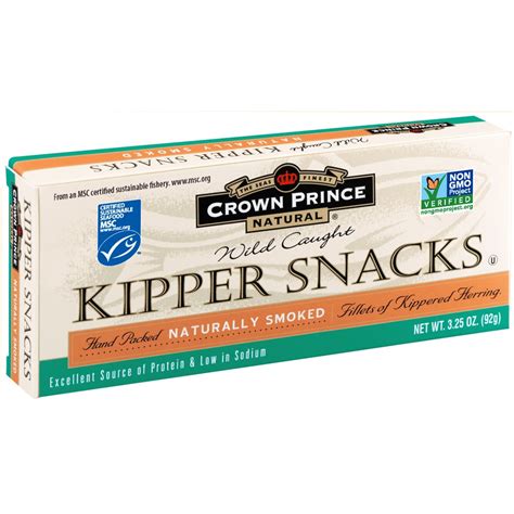 Crown Prince Natural Kipper Snacks Low In Sodium 3 25 Oz