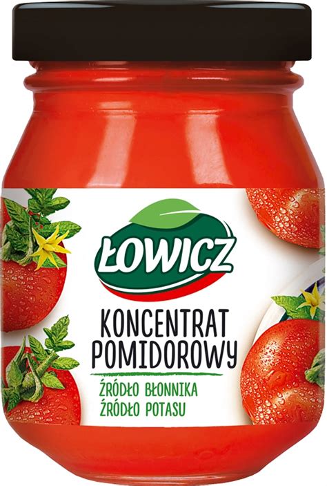 Łowicz Koncentrat pomidorowy 30 słoik 80g 12637727900 Allegro pl